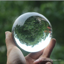 K9 60mm Crystal Clear Glass Ball para Decoração